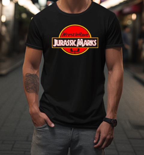 Wrestlerave Jurassic Marks Logo T-Shirt