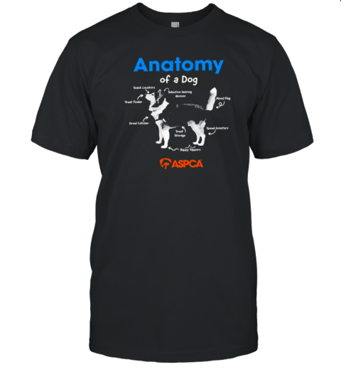 Anatomy of a dog ASPCA T-Shirt