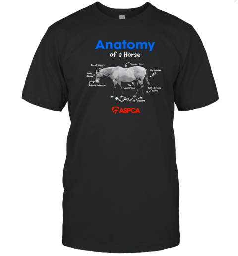 Anatomy of a horse ASPCA T-Shirt