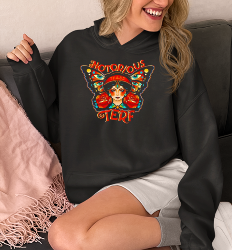 April Hutchinson Notorious Tere Butterfly T- Unisex Hoodie