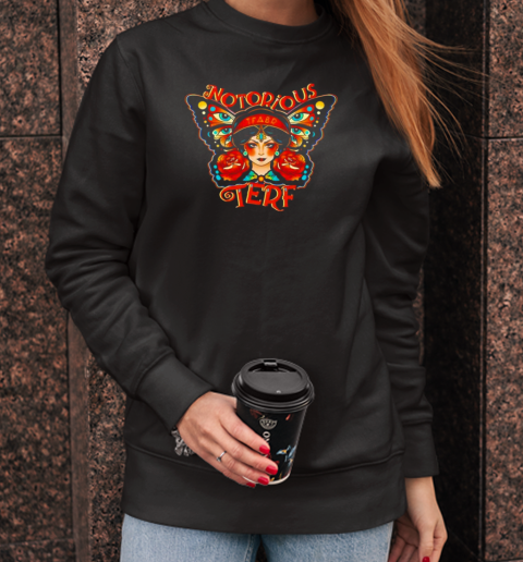 April Hutchinson Notorious Tere Butterfly T- Unisex Sweatshirt