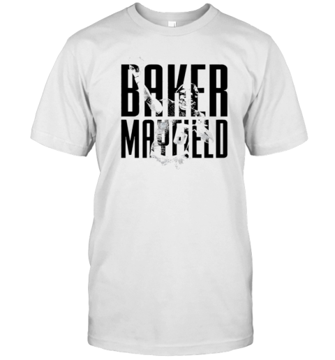 Baker Mayfield Tampa Bay Overlay Football Design T-Shirt