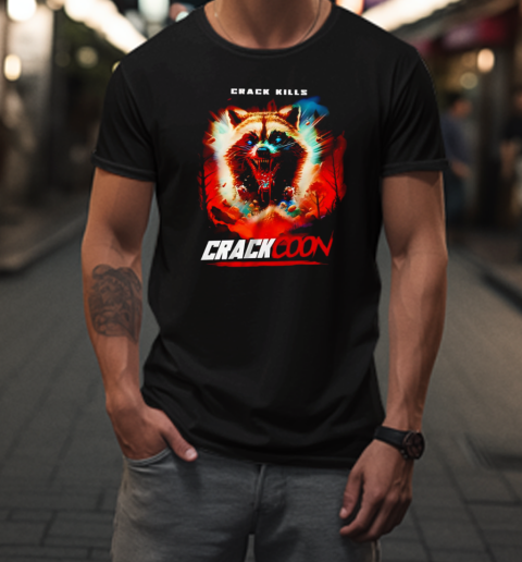 Crackcoon crack kills movie graphic T-Shirt