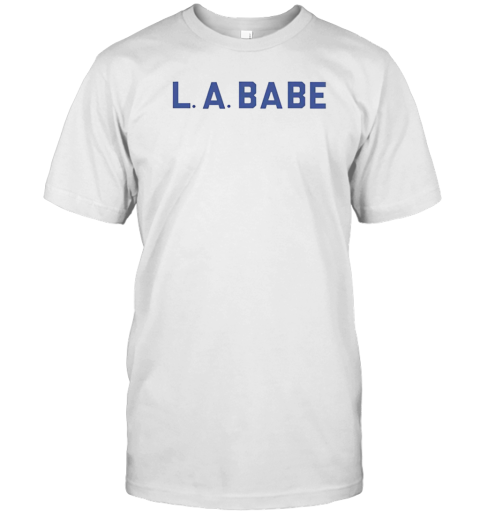 LA Babe Logo Pearl Charles T-Shirt