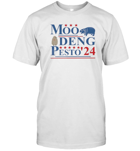 Moo Deng Pesto Penguin 24 T-Shirt