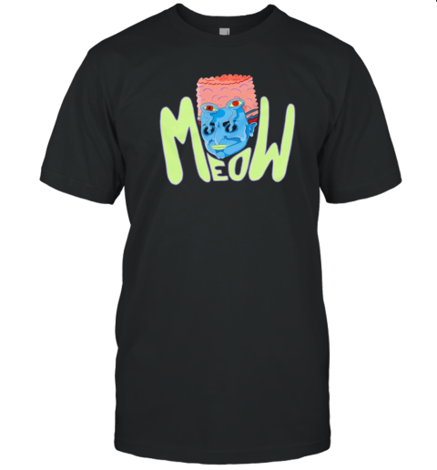 Not Gary Meow Snail Man Cartoon T-Shirt