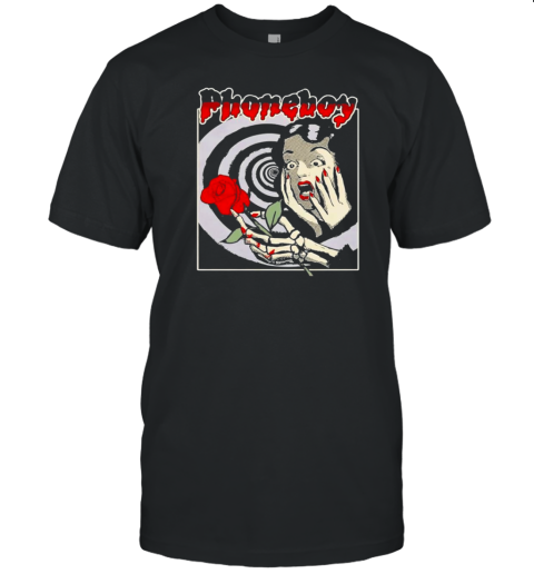 Phoneboy skeleton rose T-Shirt