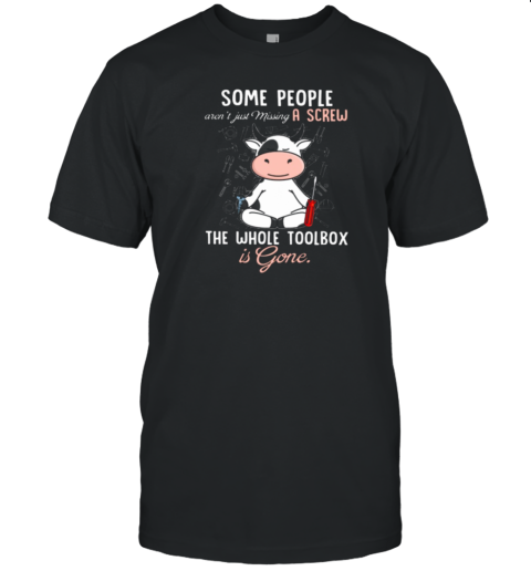 Some People Aren't Just Missing A Screw The Whole Toolbox Is Gone T-Shirt