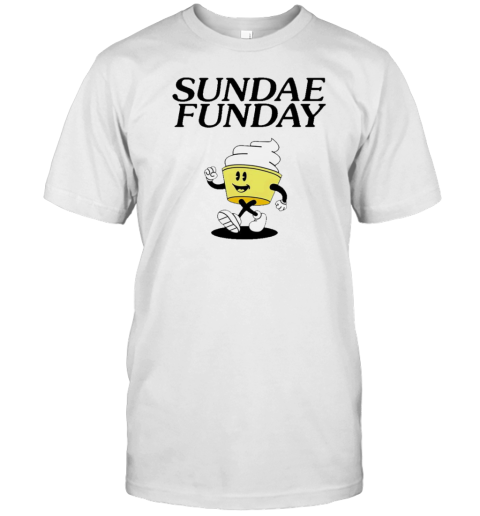 Sundae Funday Smiley Face T-Shirt