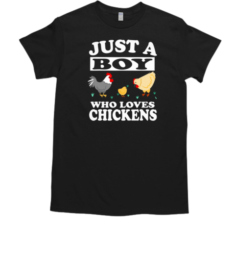 Just A Boy Who Loves Chicken T-Shirt