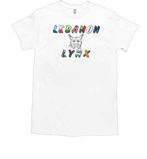 Lebanon Lynx Words And Logo Classic T-Shirt