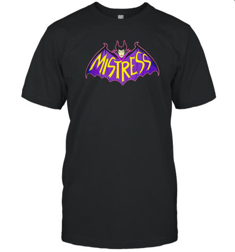 Maleficent X the Batman Mistress logo T-Shirt