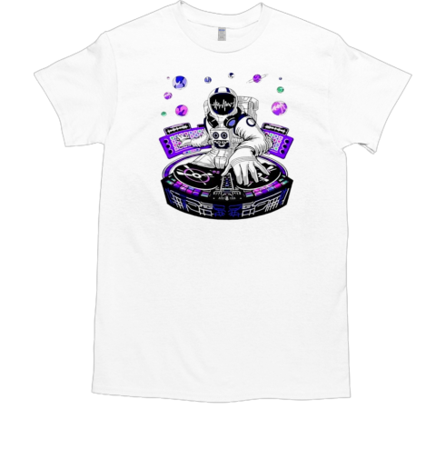 Astronaut Psychedelic Music Dj Psytrance Techno Edm Festival T-Shirt