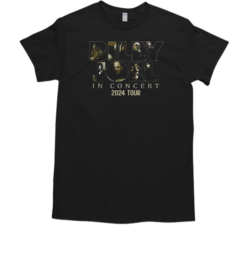 Billy Joel In Concert Just The Way You Are 2024 Tour T-Shirt