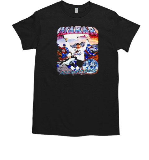Cale Makar Colorado Avalanche Ice Hockey Sport Vintage 90S American Canadian T-Shirt
