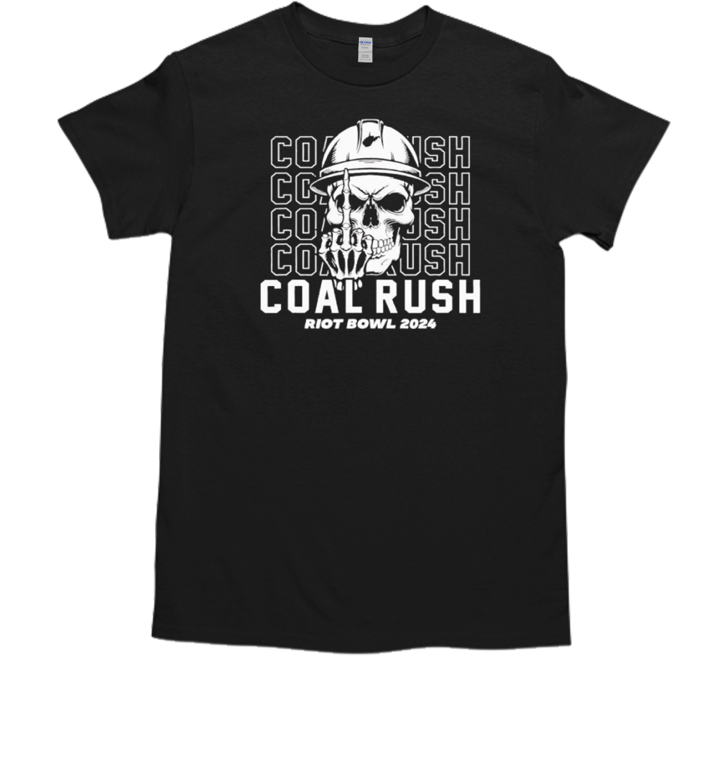 Coal Rush West Virginia Skull T-Shirt