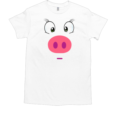 Cute Pig Face T-Shirt