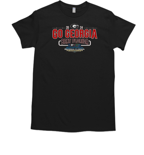 Georgia Bulldogs Vs Florida Gators Beat Florida Jacksonville T-Shirt