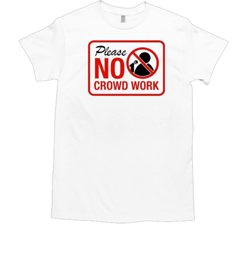 Gianmarco Soresi Please No Crowd Work Retro T-Shirt