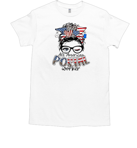 Girl All American Postal Worker T-Shirt