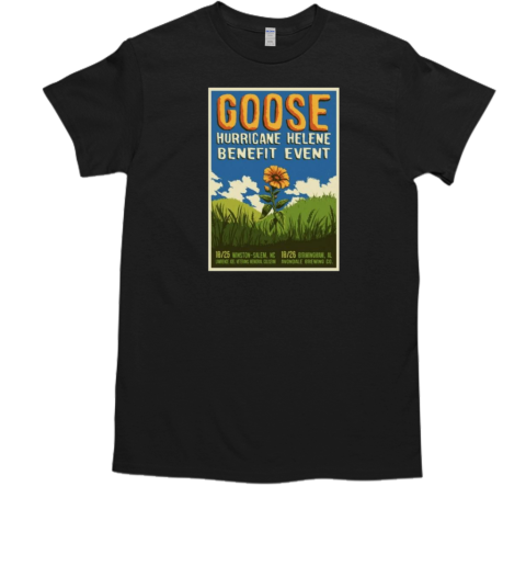 Goose Birmingham AL 10 26 24 Event Poster T-Shirt