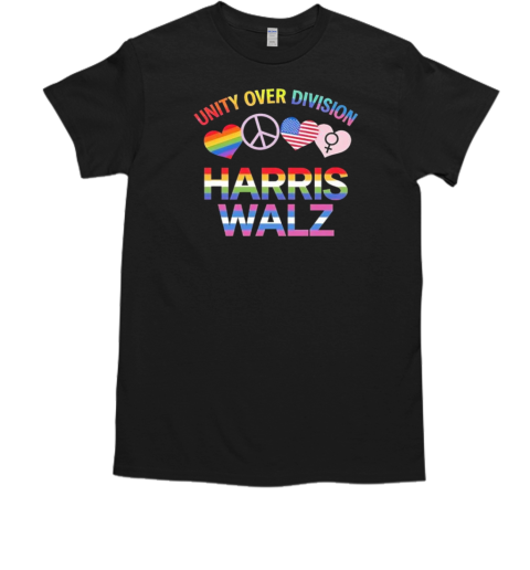 Harris Walz Uniting America Ending Division Cute Gift T-Shirt