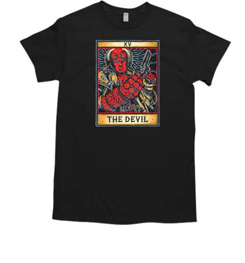 Hellboy The Devil Tarot Card T-Shirt