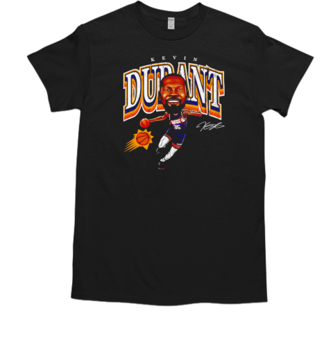 Kevin Durant Phoenix Suns Basketball Cartoon Vintage T-Shirt