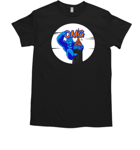 King Kong New York Mets OMG T-Shirt