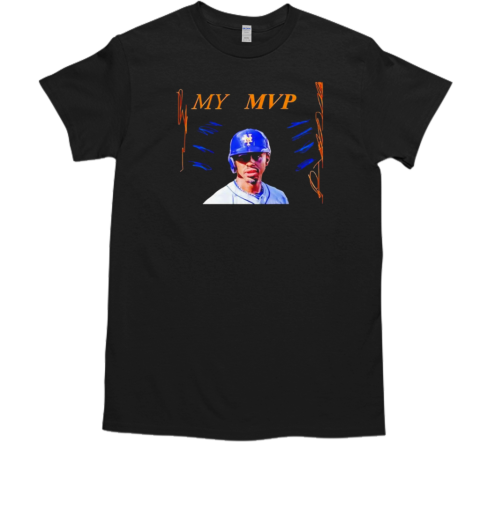 Mets Francisco Lindor MVP Baseball T-Shirt