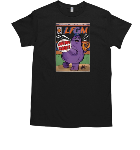 New York Mets Omg LFGM Oh My God 2024 T-Shirt