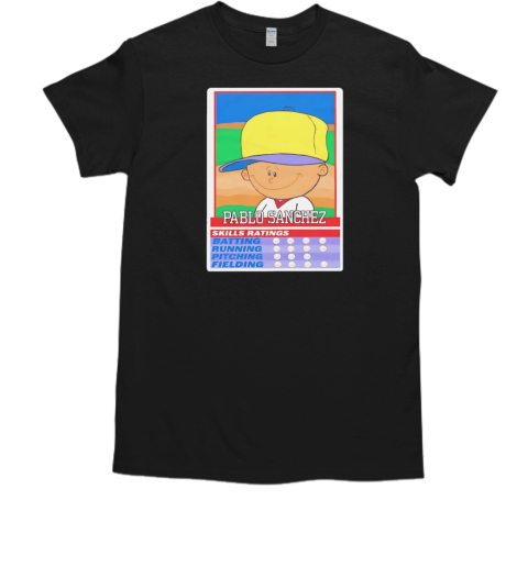 Pablo Sanchez Secret Weapon Backyard Baseball Card Vintage T-Shirt