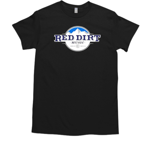 Red Dirt Mountain Country Music Logo T-Shirt