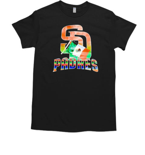 SD Mexican Flag Padres Serape T-Shirt