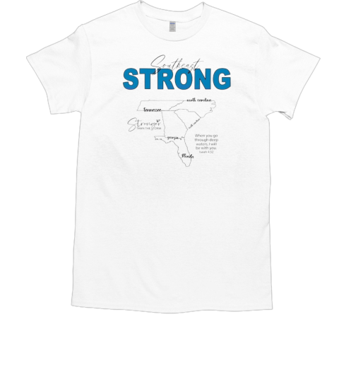 Southeast Strong Hurricane Helene Stronger Than Storm 2024 T-Shirt