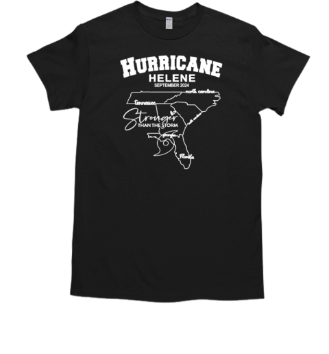 Vintage Hurricane Helene 2024 Southeast Stronger Than The Storm T-Shirt