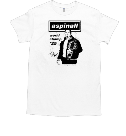 World Champ '25 Tom Aspinall Retro T-Shirt