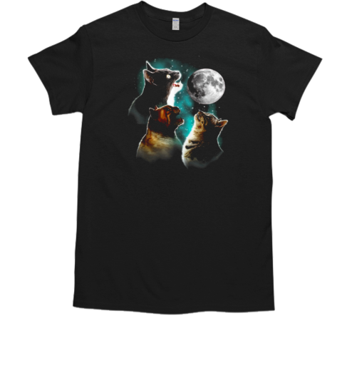 Cats In The Moon T-Shirt