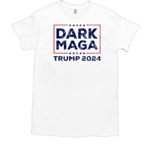 Donald Trump 2024 Dark Maga Retro T-Shirt