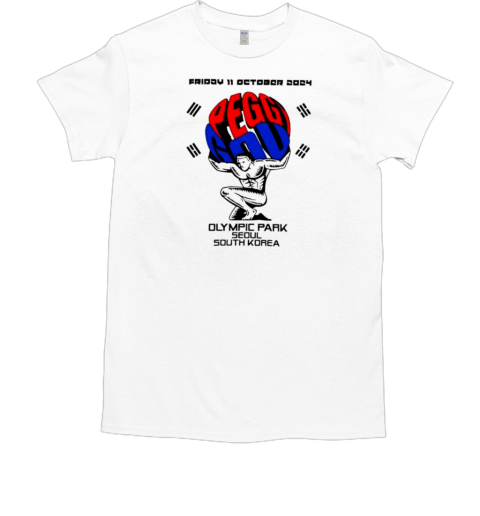 Friday 11 October 2024 Peggy Goods Olympic Park Seoul South Korea Cartoon T-Shirt