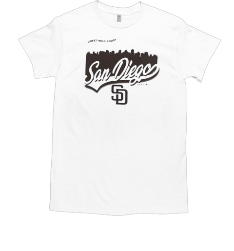 San Diego Padres Erin Andrews Domestic Postcard T-Shirt