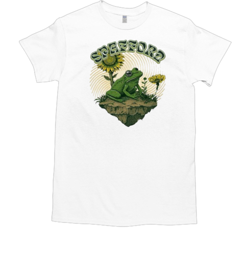 Spafford Frog Heather Military Green T-Shirt