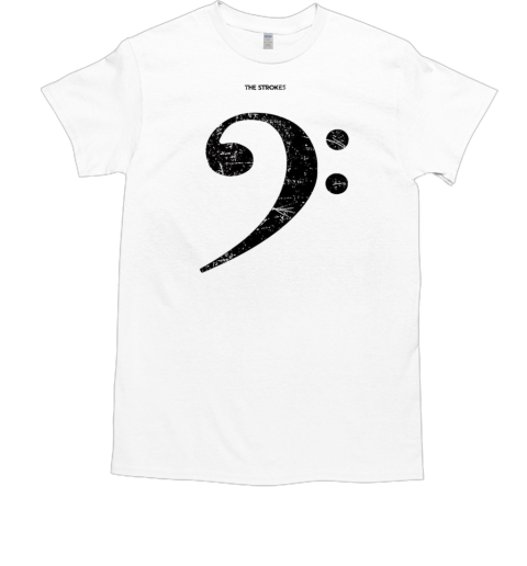 The Strokes Bass Clef T-Shirt