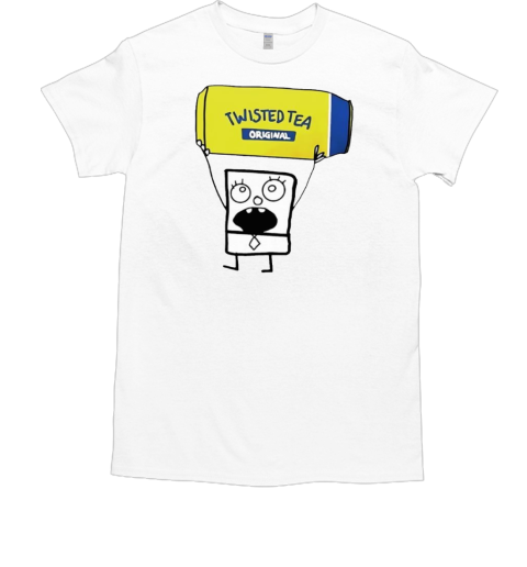 Twisted Tea Original Doodle Bob Cartoon T-Shirt