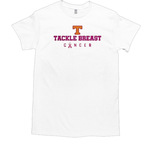 Volunteers Tackle Breast Cancer Go Fight Win 2024 T-Shirt