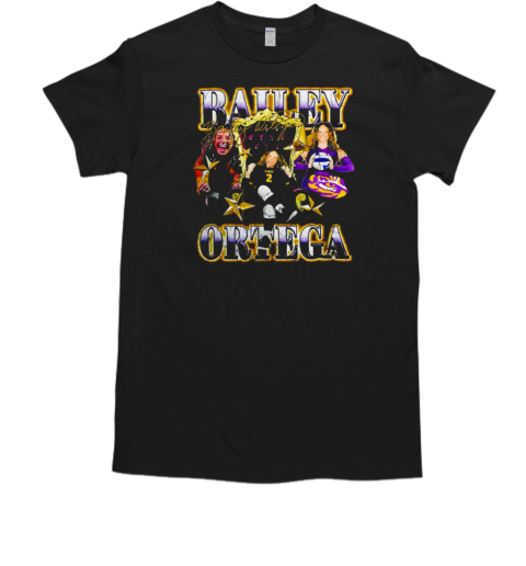 Bailey Ortega LSU Tigers 90S Retro T-Shirt