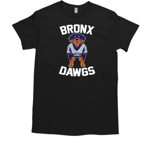 Bronx Dawgs New York Dog Design T-Shirt