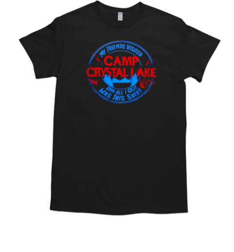 Camp Crystal Lake Souvenir Retro T-Shirt