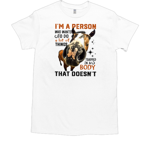 I'm A Person Who Wants To Do A Lot Of Things T-Shirt