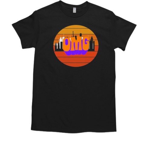 New York Mets Omg Skyline Vintage 2024 T-Shirt